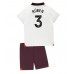 Maillot de foot Manchester City Ruben Dias #3 Extérieur vêtements enfant 2023-24 Manches Courtes (+ pantalon court)